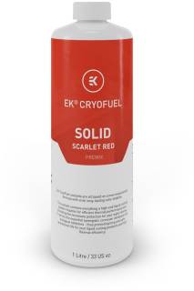 Кулер EKWB EK-CryoFuel Solid Scarlet Red (Premix 1000mL) (3831109880333)