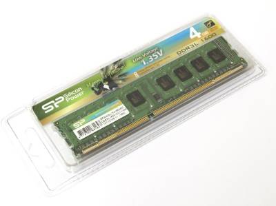 Память Silicon Power DDR3 4GB 1600Mhz CL11 SP004GLLTU160N02