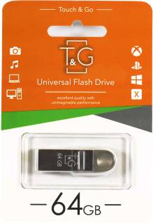 Флешка T&G 026 Metal series 64GB USB 2.0 TG026-64G