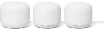 Сетевой маршрутизатор Google Nest Wifi Router and Two Point (GA00823-US) Snow