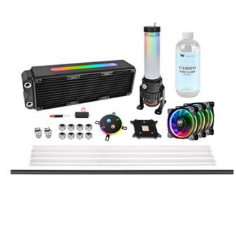 Кулер Thermaltake Pacific M360 Plus D5 Hard Tube Water Cooling Kit (CL-W218-CU00SW-A)