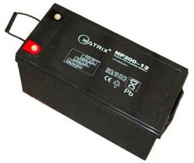 Аккумулятор Matrix 12V 200AH (NP200-12)