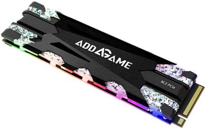 Накопитель AddLink X70 ADD Game RGB Heatsink 1TB M.2 2280 NVMe GEN3 x4 3D TLC ad1TBX70M2P