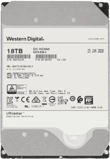 Внутренний HDD/SSD Western Digital Ultrastar DC HC550 18TB 7200rpm 512MB WUH721818ALE6L4