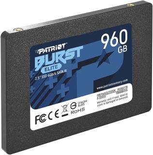 Накопитель Patriot Burst Elite 960GB TLC PBE960GS25SSDR