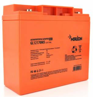 Аккумулятор Merlion 12V - 17Ah (GL12170M5)