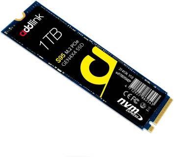 Внутренний HDD/SSD AddLink S95 1TB M.2 2280 NVMe 1.4 PCIe GEN4 x4 3D TLC ad1TBS95M2P