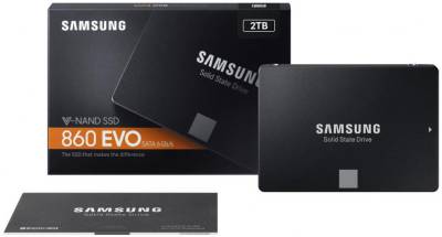 Накопитель Samsung 870 EVO 2TB 3bit MLC MZ-77E2T0BW