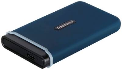 Внешний HDD Transcend SSD ESD370C 500GB Navy Blue USB 3.1 Gen2 Type-C TS500GESD370C