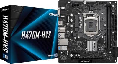 Материнская плата ASRock H470M-HVS