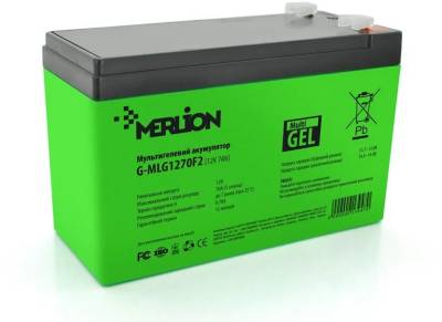 Аккумулятор Merlion G-MLG1270F2 Green