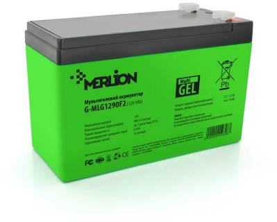 Аккумулятор Merlion G-MLG1290F2 Green