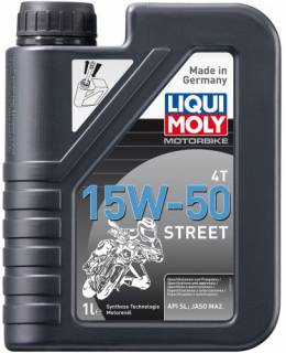 Масло LIQUI MOLY MOTORBIKE 4T 15W-50 STREET 1л 2555