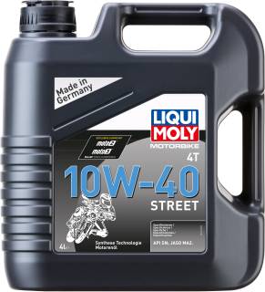 Масло LIQUI MOLY MOTORBIKE 4T 15W-50 STREET 4л 2555
