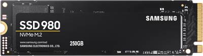 Накопитель Samsung SSD980 250GB M.2 2280 NVMe 1.4 PCIe Gen 3.0 x4 3-bit MLC MZ-V8V250BW