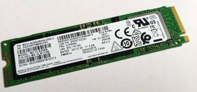 Внутренний HDD/SSD Samsung PM981a 256GB M.2 2280 NVMe PCIe Gen3 x4 TLC MZVLB256HBHQ-00000