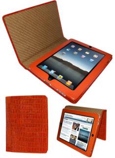 Piel Frama IPad Cover Magnetic Case Crocodile #484 crocodile