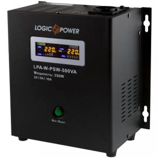 ИБП LogicPower LPA-W-PSW-500VA(350Вт) 2A/5A/10A LP7145