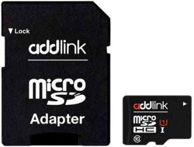 Карта памяти AddLink microSDHC Premium 32GB + Adapter AD32GBMSH310A