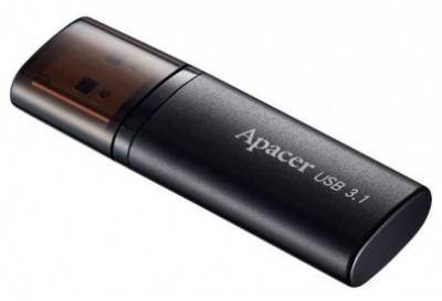 Флешка Apacer AH25B 64GB Black USB 3.1 AP64GAH25BB-1