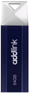 Флешка AddLink U12 64GB Dark Blue USB 2.0 ad64GBU12D2