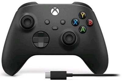 Игровой контроллер Microsoft Xbox Series X | S Wireless Controller Carbon Black + USB Cable XOA-0010