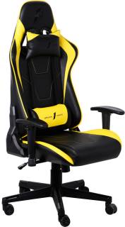 Кресло 1STPLAYER FK2 Black-Yellow