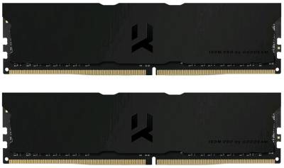 Оперативная память Goodram Iridium Pro Deep Black DDR4 32GB (2x16GB) 3600MHz CL18 Kit IRP-K3600D4V64L18/32GDC