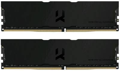 Память Goodram Iridium Pro Deep Black DDR4 16GB (2x8GB) 3600MHz CL18 Kit IRP-K3600D4V64L18S/16GDC