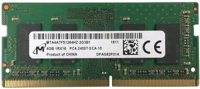 Оперативная память Micron So-Dimm DDR4 4GB 2400MHz CL17 MTA4ATF51264HZ-2G3B1