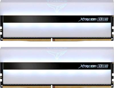 Оперативная память Team T-Force Xtreem ARGB White DDR4 16GB (2x8GB) 3600Mhz CL18 Kit TF13D416G3600HC18JDC01