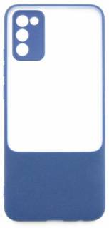 Сумка DENGOS Matte Bng для Samsung Galaxy A02s SM-A025 Light Blue DG-TPU-BNG-08
