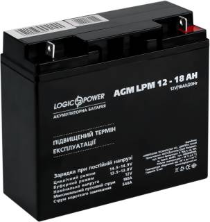 Аккумулятор LogicPower AGM LPM 12 - 18 Ah для Mercedes, LP10753