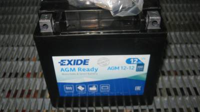 Аккумулятор Exide AGM 12Ah-12v AGM12-12