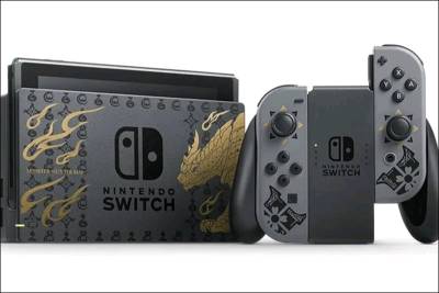 Консоль NINTENDO Switch Monster Hunter Rise Edition