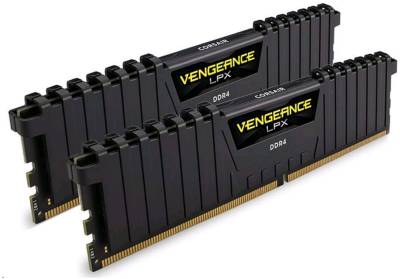 Память Corsair Vengeance LPX Black DDR4 64GB (2x32GB) 3200MHz CL16 Kit CMK64GX4M2E3200C16