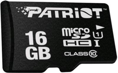 Флеш-карта Patriot microSDHC LX Series 16GB PSF16GMDC10