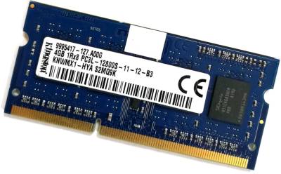 Память Kingston So-Dimm DDR3 4GB 1600MHz CL11 KNWMX1-HYA