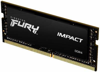 Память Kingston So-Dimm FURY Impact DDR4 8GB 3200MHz CL20 KF432S20IB/8
