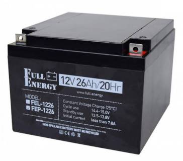 Аккумулятор FullEnergy 12V 26Ah FEP-1226