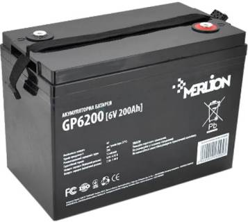 Аккумулятор Merlion 6V 200Ah ( GP6200)