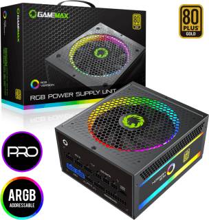 Блок питания GAMEMAX RGB-1050 PRO