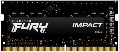 Память Kingston So-Dimm FURY Impact DDR4 32GB 3200Mhz CL20 KF432S20IB/32