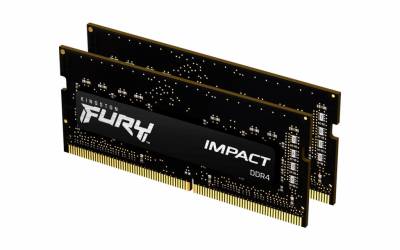 Память Kingston So-Dimm Fury Impact DDR4 64GB (2x32GB) 3200MHz CL20 Kit KF432S20IBK2/64