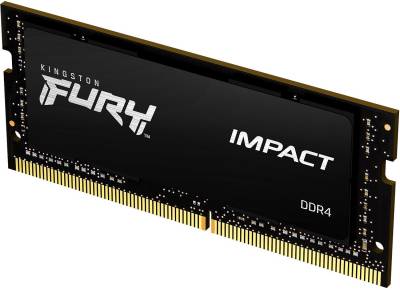 Память Kingston So-Dimm FURY Impact DDR4 16GB 3200MHz CL20 KF432S20IB/16