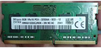 Память Hynix So-Dimm DDR4 8GB 3200MHz CL22 HMAA1GS6CJR6N-XN