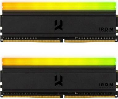 Оперативная память Goodram Iridium RGB Black DDR4 16GB (2x8GB) 3600MHz CL18 Kit IRG-36D4L18S/16GDC