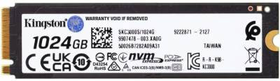 Накопитель Kingston KC3000 1TB M.2 2280 NVMe PCIe Gen4 x4 3D TLC SKC3000S/1024G
