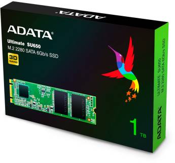 Внутренний HDD/SSD A-Data Ultimate SU650 1TB M.2 2280 3D TLC ASU650NS38-1TT-C