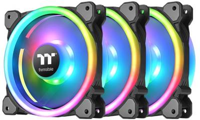 Вентилятор Thermaltake Riing Trio 14 RGB Radiator Fan TT Premium Edition (CL-F077-PL14SW-A) 3-Fan Pack